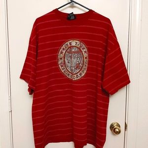 White Tiger | Oversized Striped Tee | Size XL